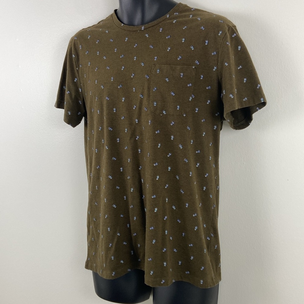 ✨3/$25✨ RW&CO Coffee Cup Graphic Tee - L - Picture 4 of 8